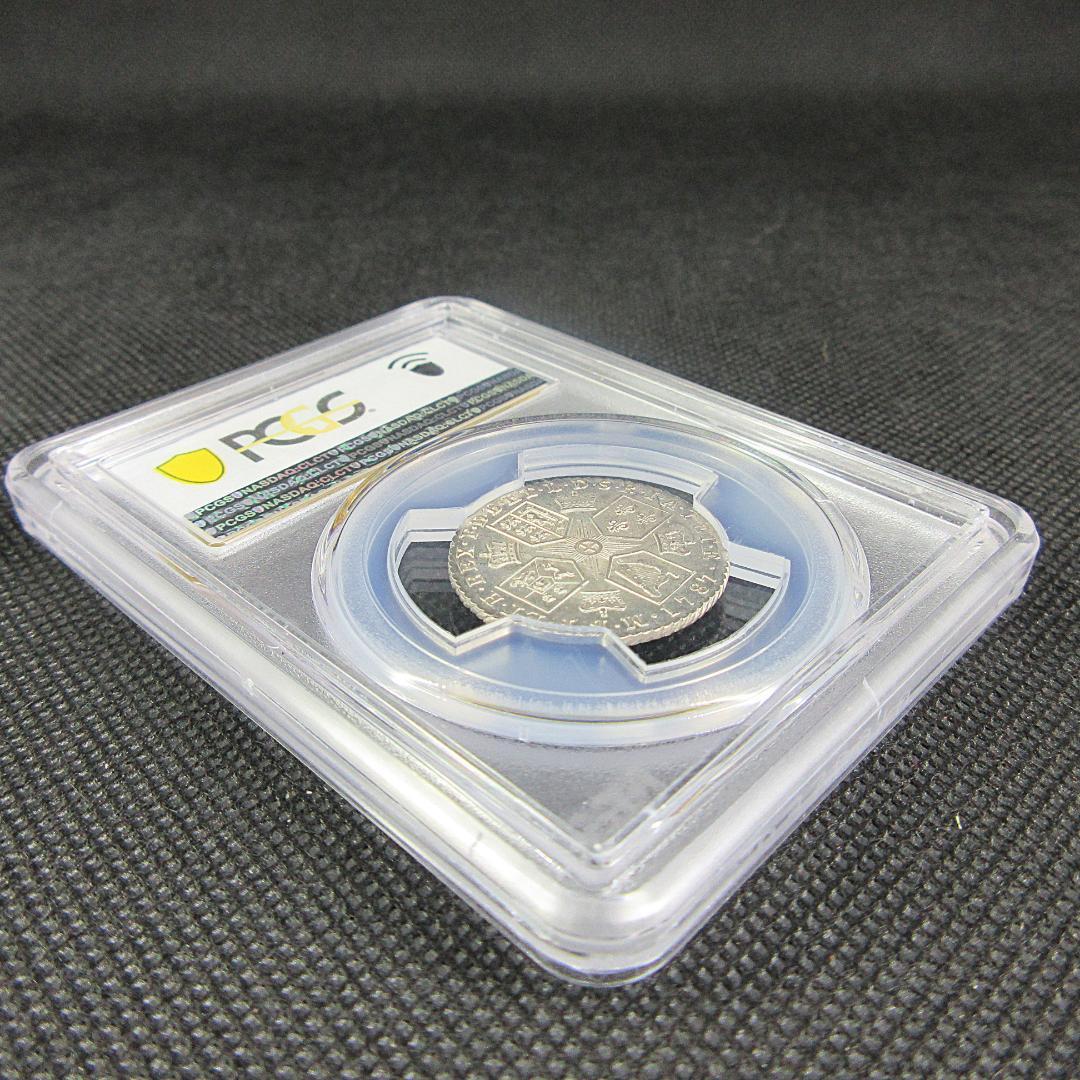 1787 イギリス シリング銀貨 ジョージ3世 PCGS アンティーク 
