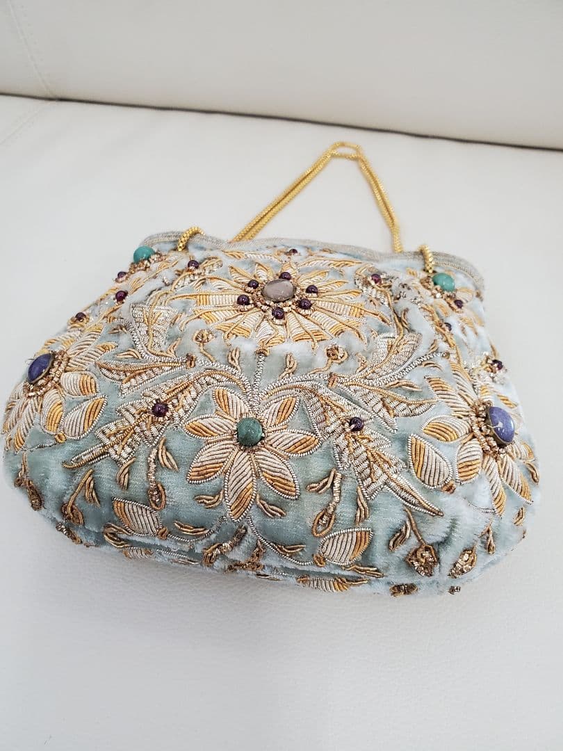 LUMYはしもと ビーズバッグ フォーマルバッグ