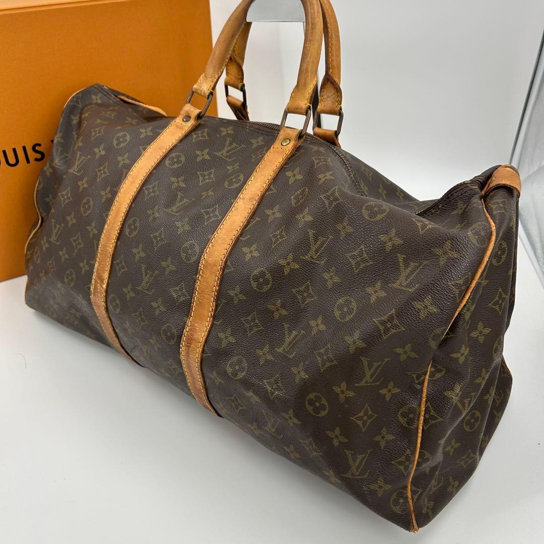 ルイヴィトン ボストンバック55 LOUIS VUITTON キーポル55 ボストン