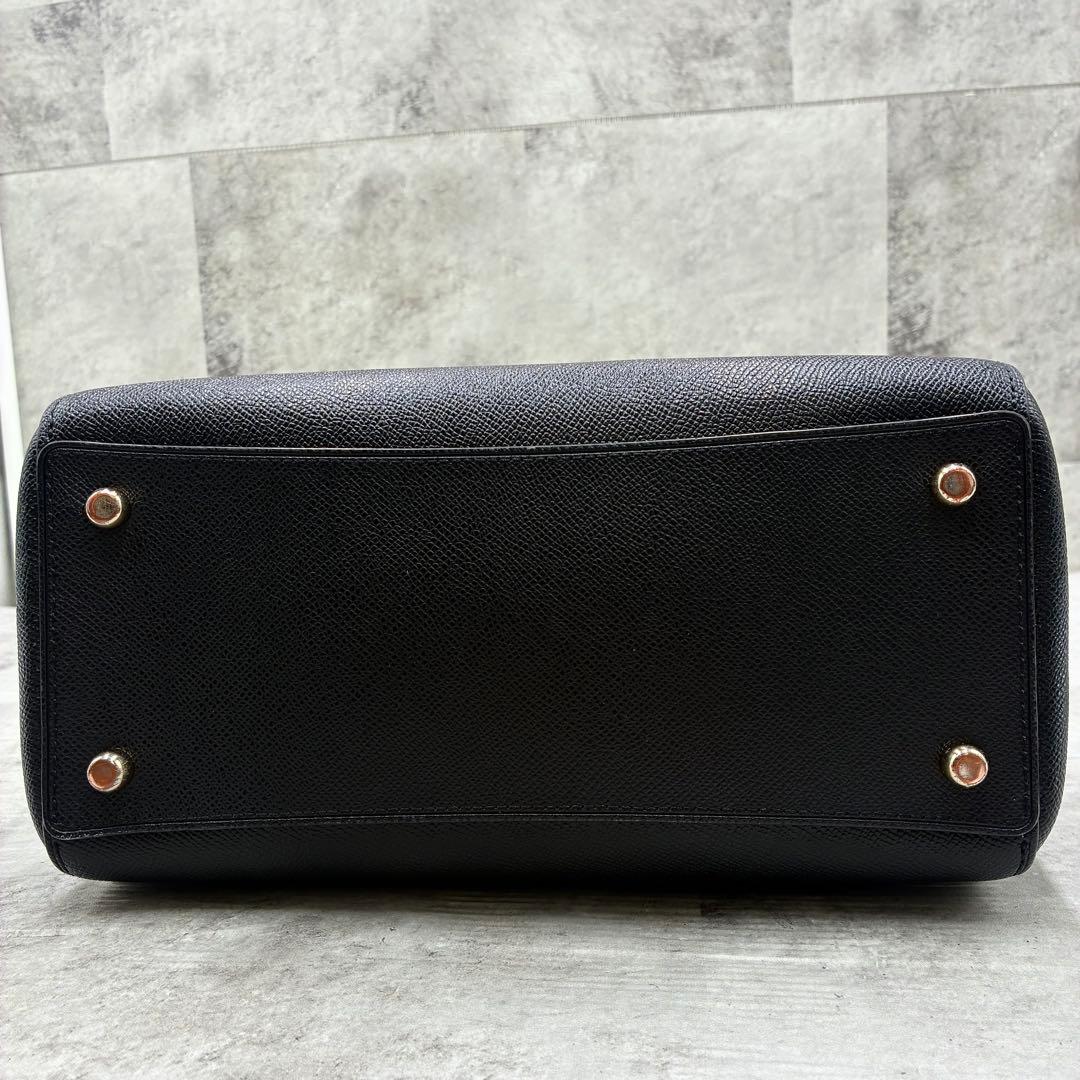 ✨美品✨コーチ　ローアンサッチェル　ショルダーバッグ 2way レザー　ブラック