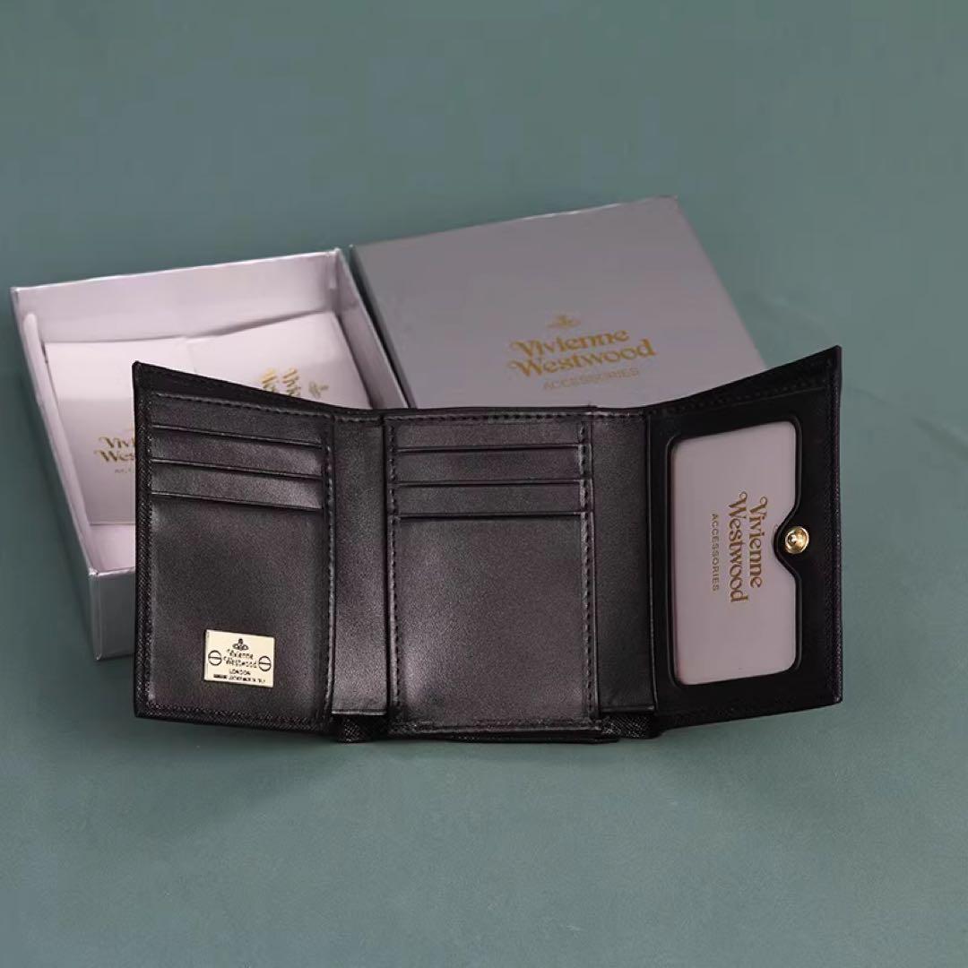 ヴィヴィアン三つ折り財布金マーク-13106｜Vivienne Westwood