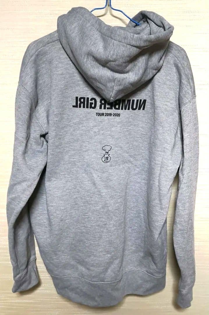 NUMBER GIRL 逆噴射パーカー LLサイズ 向井秀徳 NUMBER GIRL 逆噴射