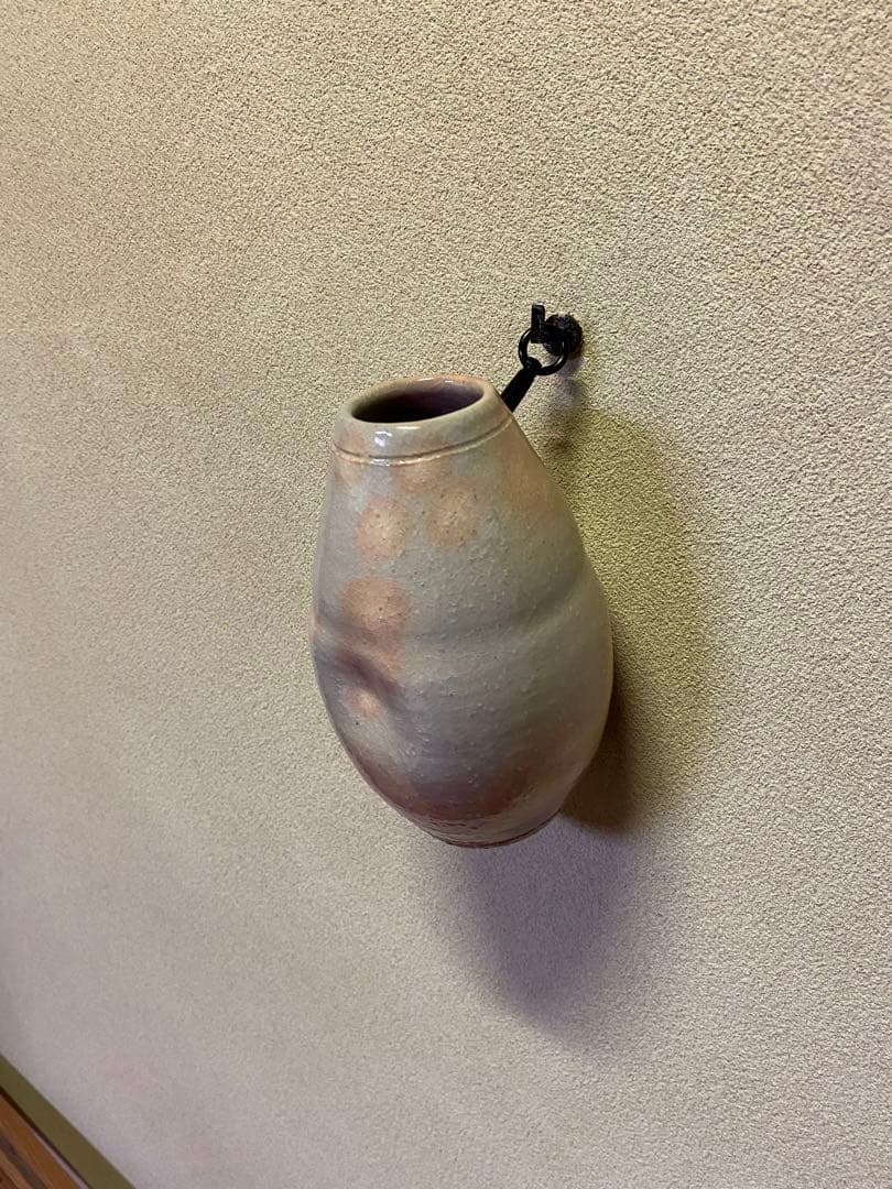 茶道具/萩焼掛花入 十三代 田原陶兵衛 陶磁器 花器 萩焼 - メルカリ