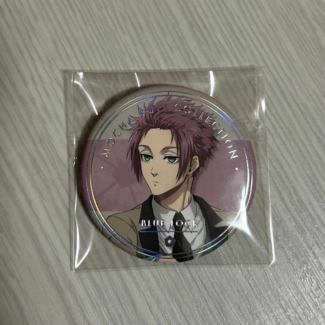 ブルーロック MOCHA SUIT 箔押し缶バッジ 糸師冴 - メルカリ