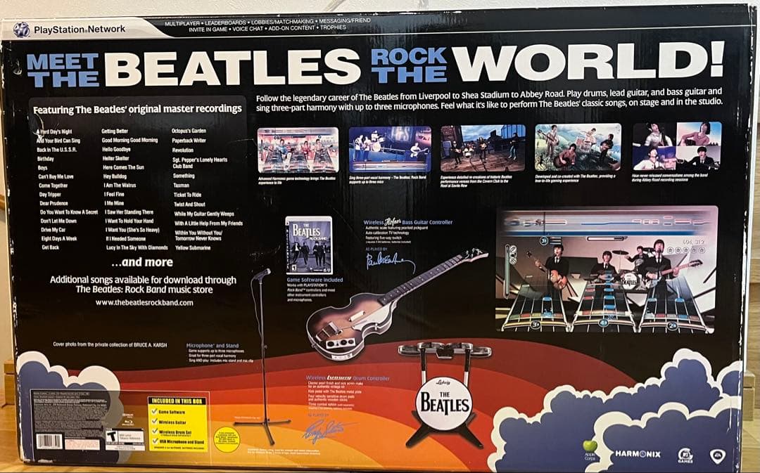 BEATLES ROCKBAND PS3 ビートルズ ロックバンド ソフト無し