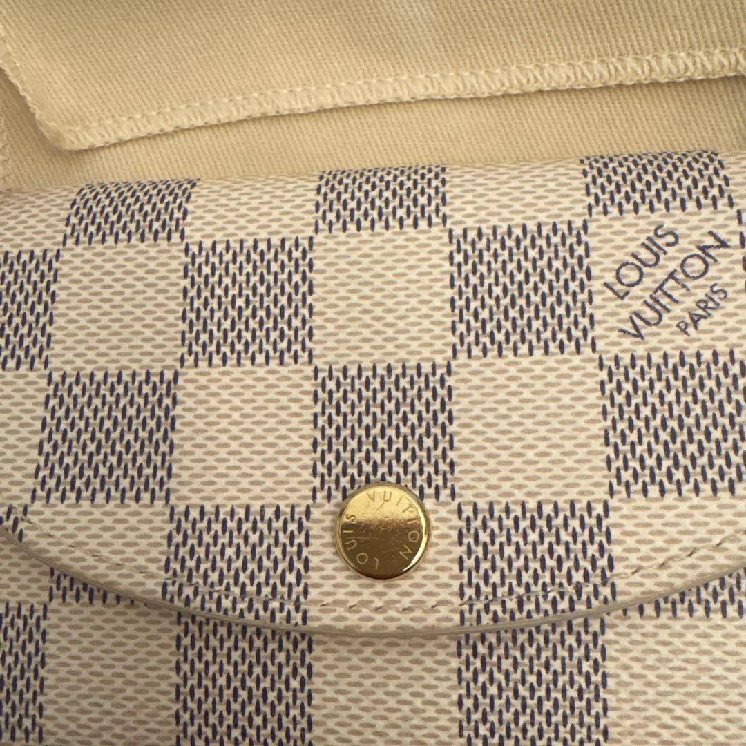 りゅうこ LOUIS VUITTONケース小銭入ポルトモネロザリダミ