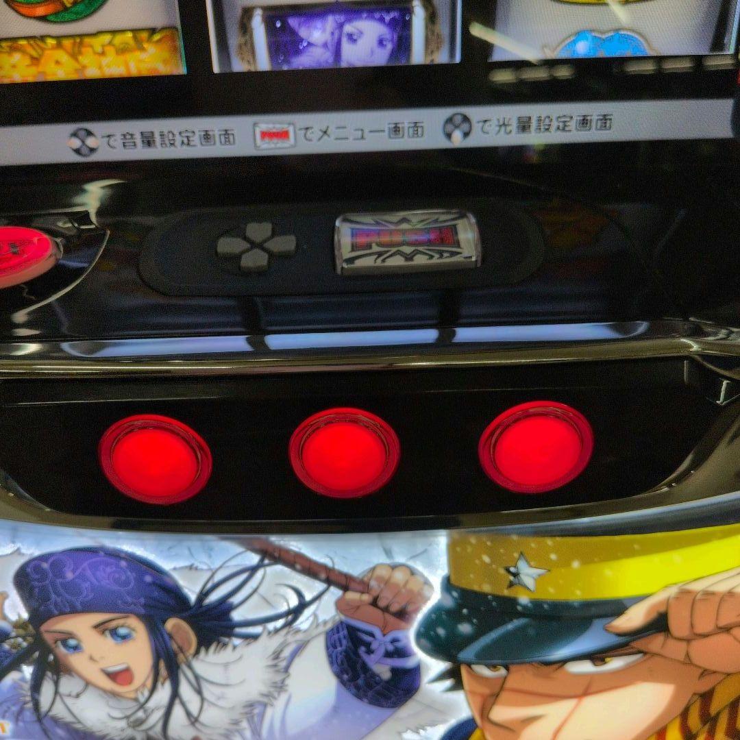 パチスロ実機 スマスロゴールデンカムイ 簡易ユニット付 送料無料