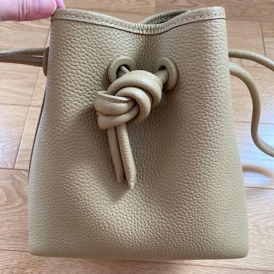 美品 VASIC ヴァジック BOND MINI ボンドミニ ベージュ キャメル