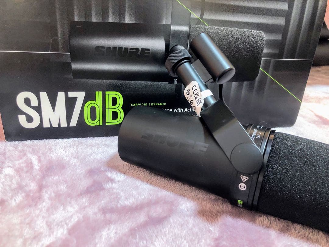★SHURE SM7bd＋MVX2U★ほぼ未使用品！