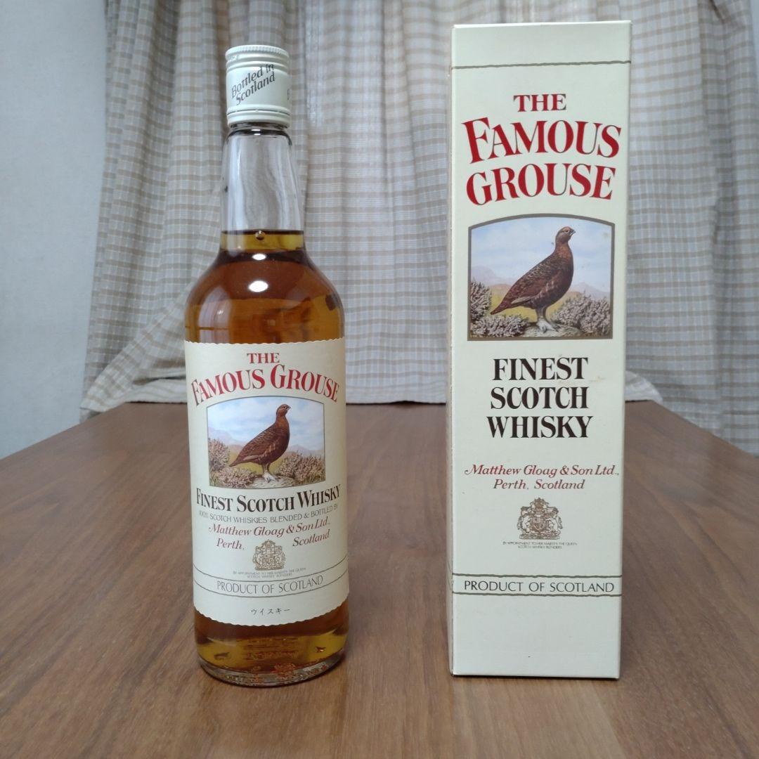 THE FAMOUS GROUSE スコッチウィスキー 3本セット