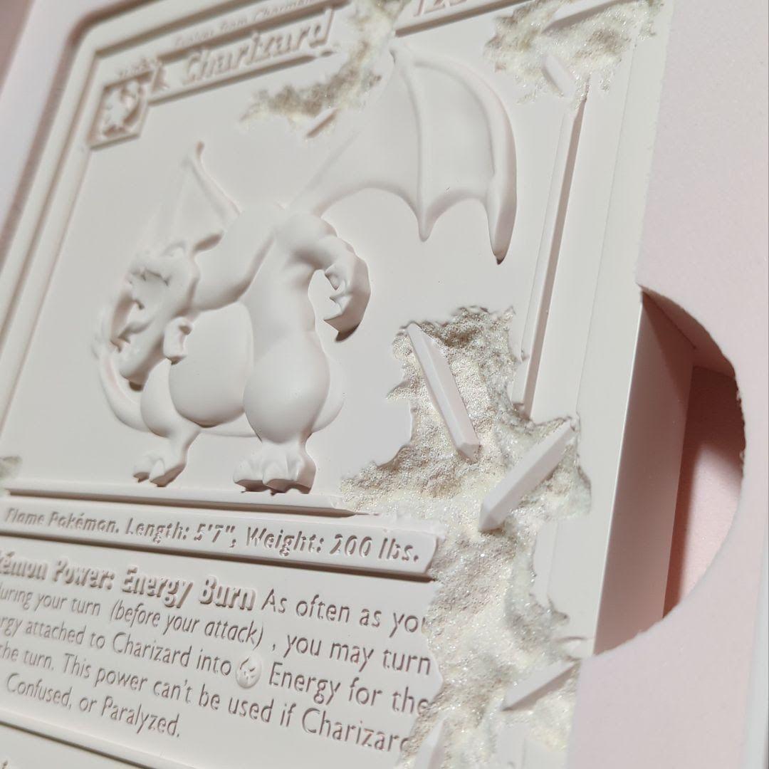 daniel arsham×Pokemon 石版リザードン 世界500個限定