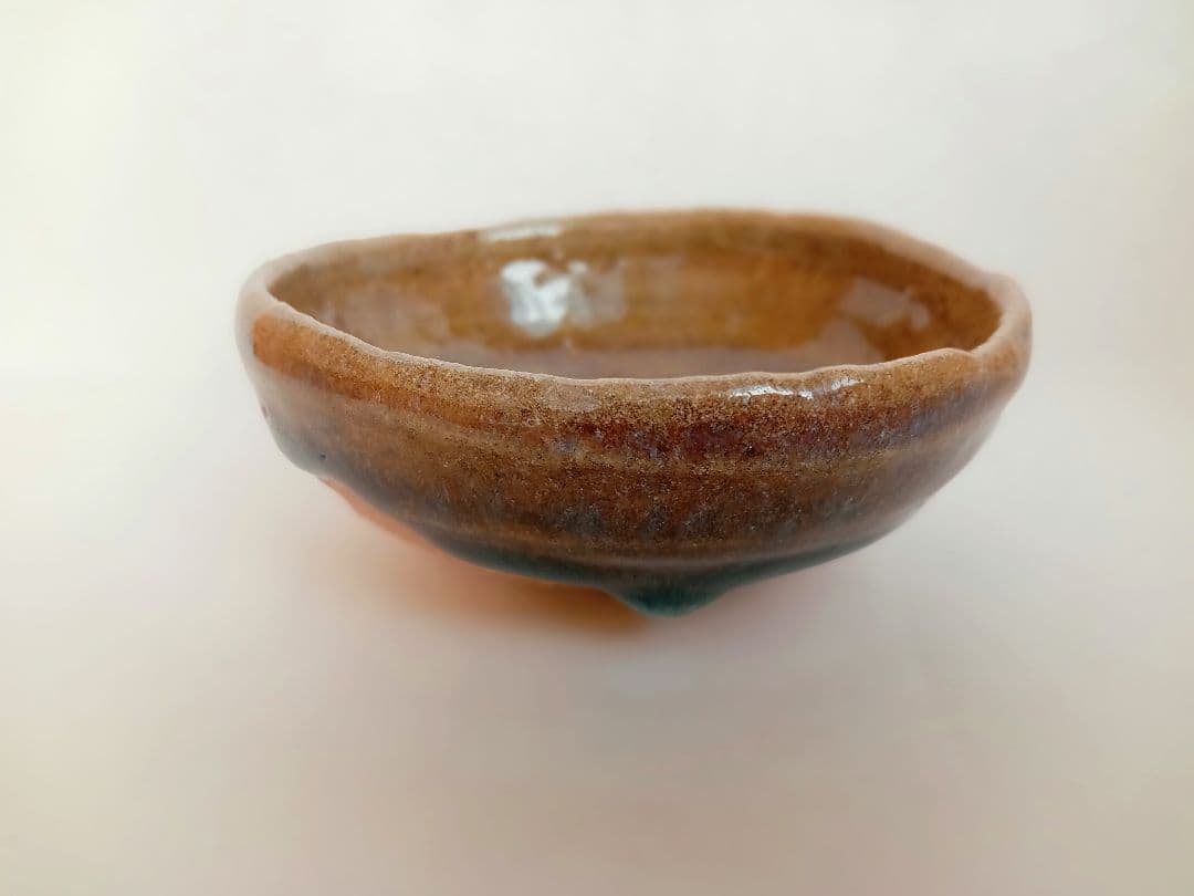 唐津焼 岡本作礼 黄唐津ぐい呑