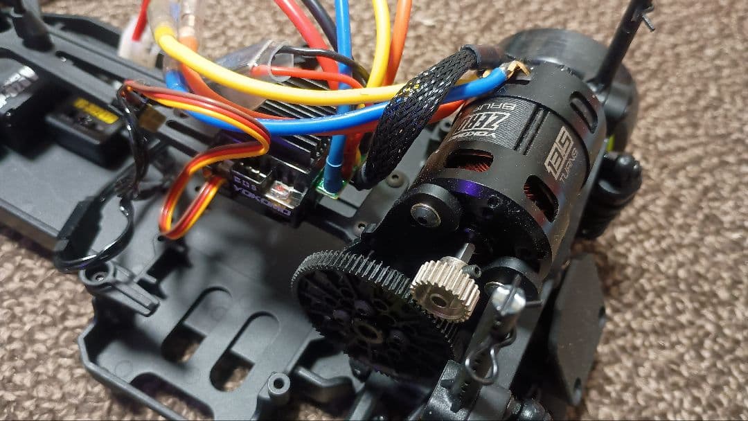 ノーページ ヨコモ RD2.0 ボディ、メカ類、おまけステッカー