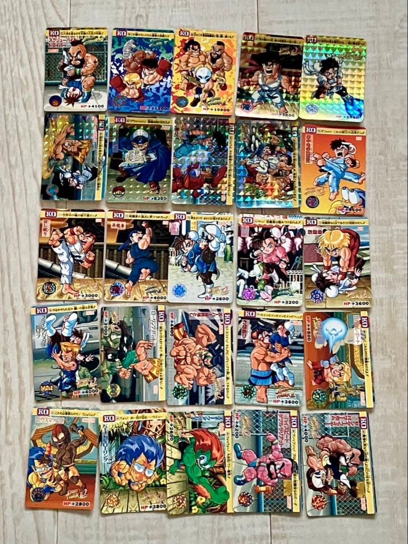 ストリートファイターⅡ　カードダス