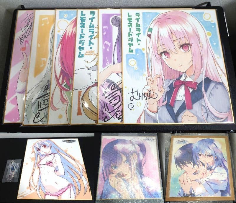 【購入特典セット】ライムライト・レモネードジャム　グリザイア　色紙