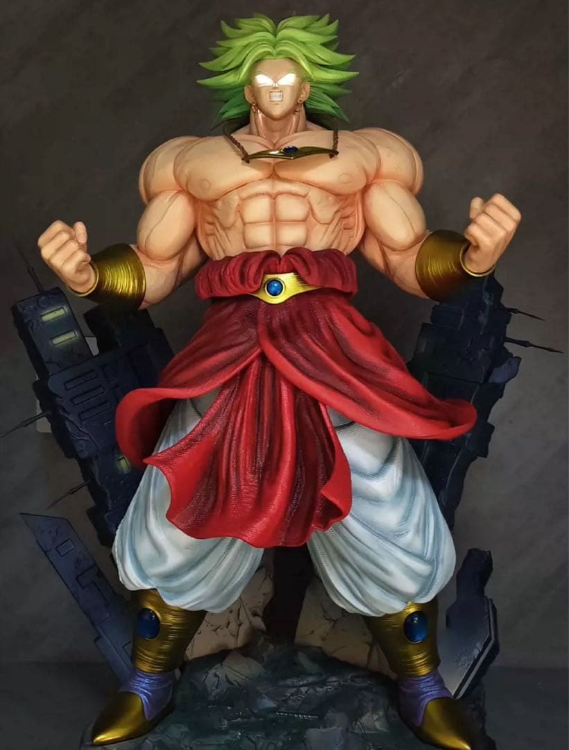 ドラゴンボール ブロリー ガレキ ガレージキット スタチュー X③⑥