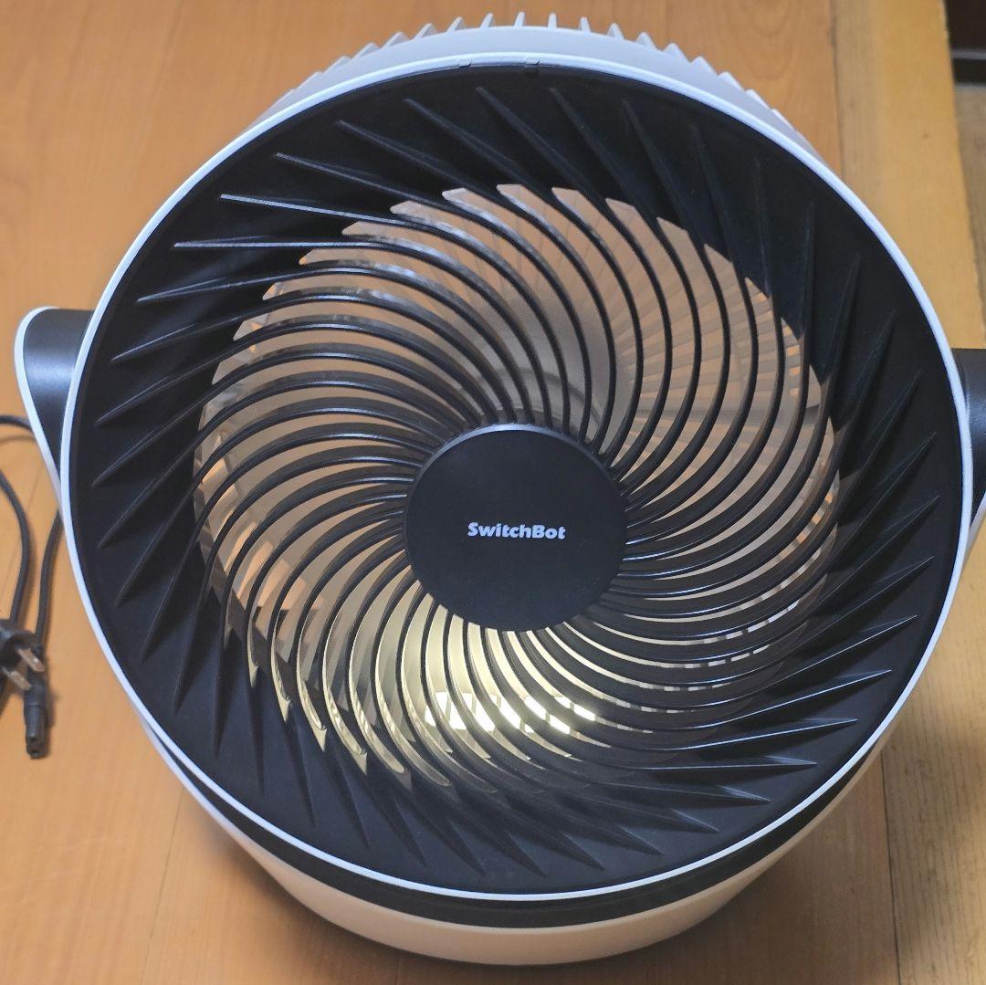 SwitchBot サーキュレーター 充電式バッテリー搭載 静音 首振り