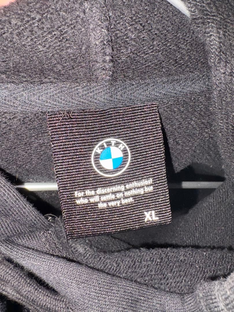 KITH ブラック XL パーカー