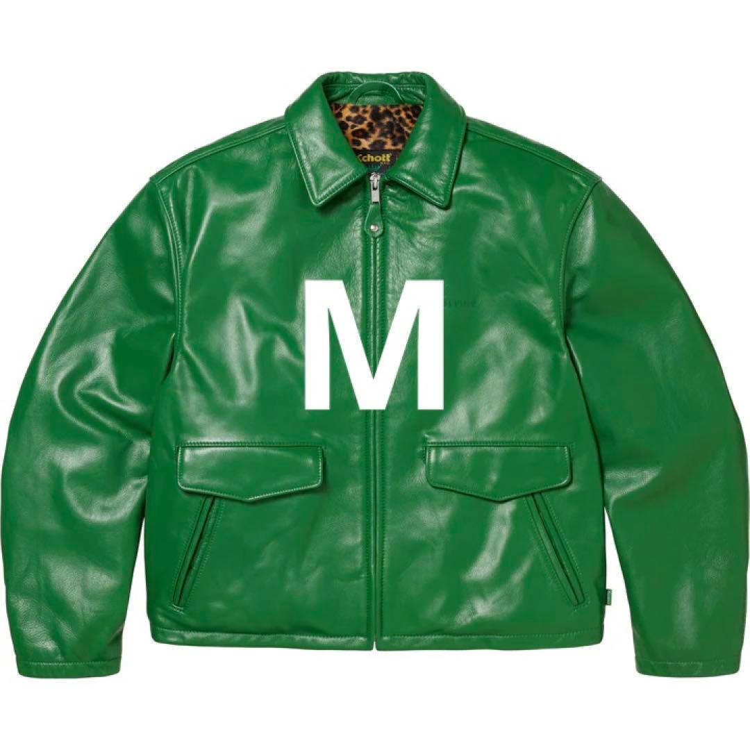 Supreme x Schott Leather Racer 