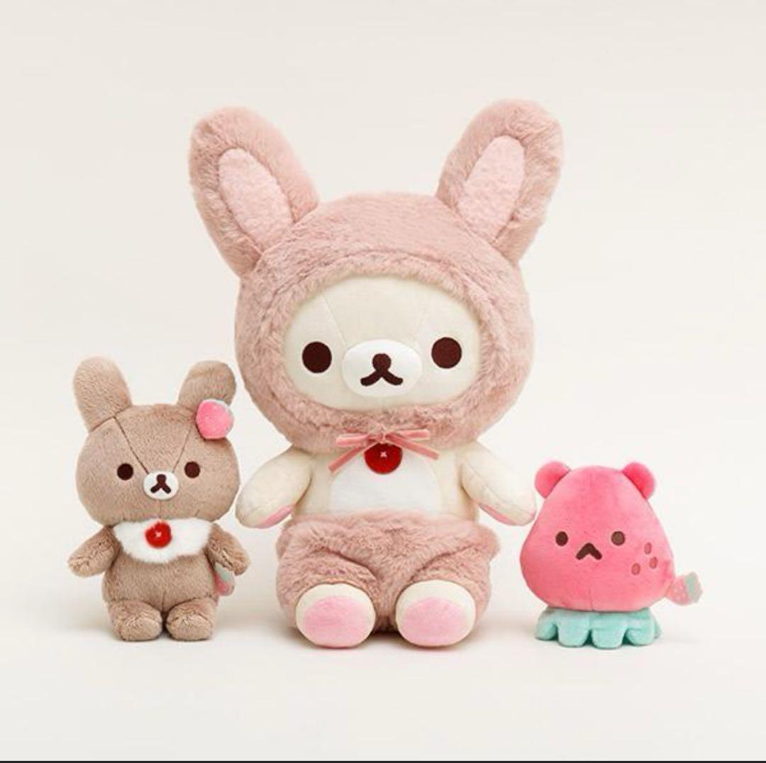 完売品受注生産コリラックマのいちごないちにち スペシャルぬいぐるみ 3点セット