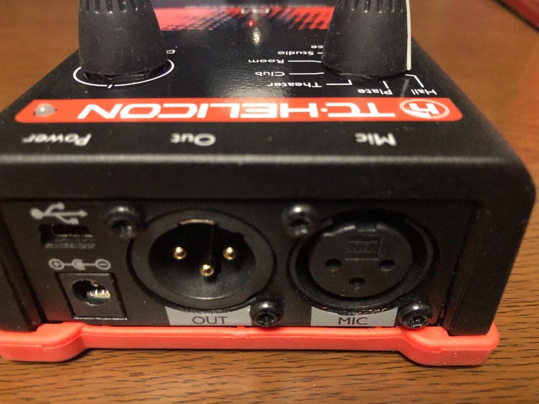 TC-Helicon Voicetone R1ボーカルリバーブ