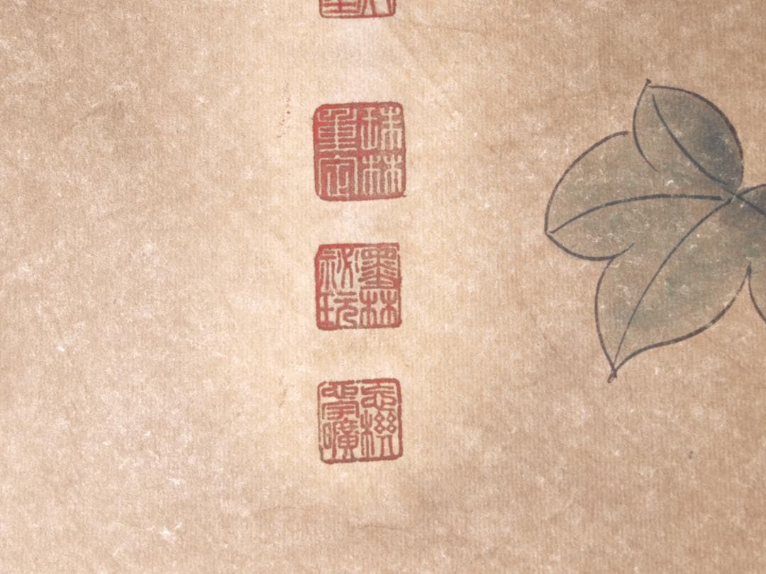 骨董掛け軸】美女図 肉筆保證 捲り 中国古美術 AK532A12-1