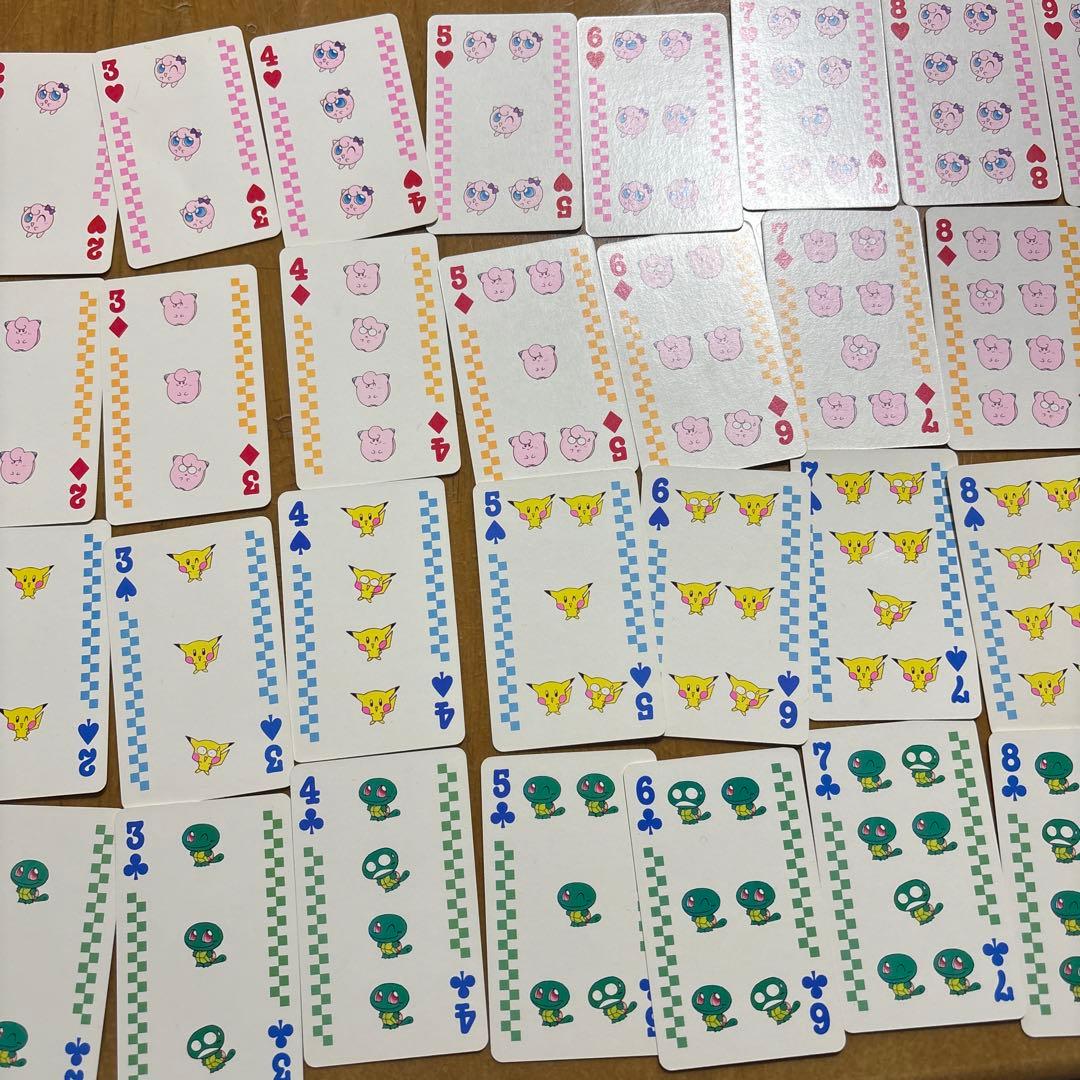 ポケモン　PiPiPiアドベンチャー　 トランプ　ちゃお　レトロ　月梨野ゆみ