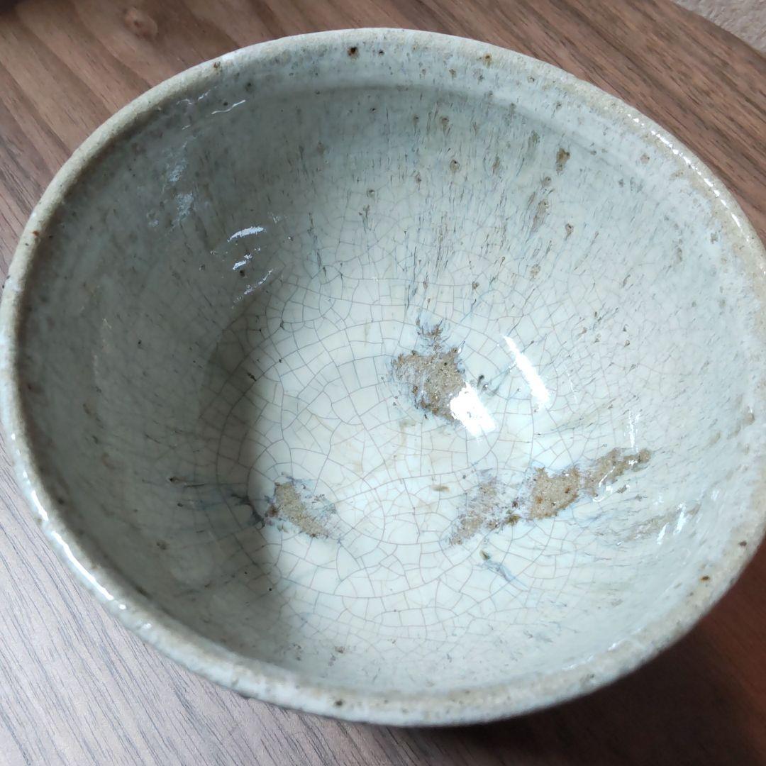 唐津焼 斑唐津茶碗 茶道具