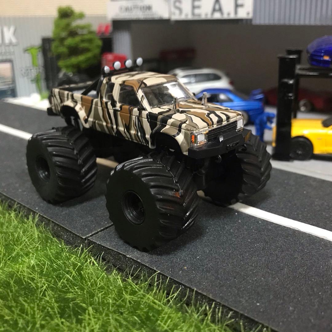 グリーンライト 1989 シボレー S-10 ACE VENTURA 迷彩柄