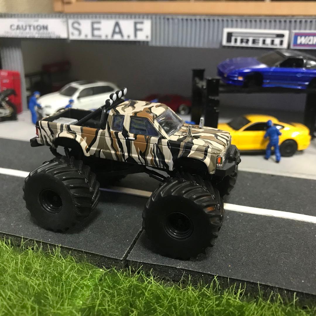 グリーンライト 1989 シボレー S-10 ACE VENTURA 迷彩柄