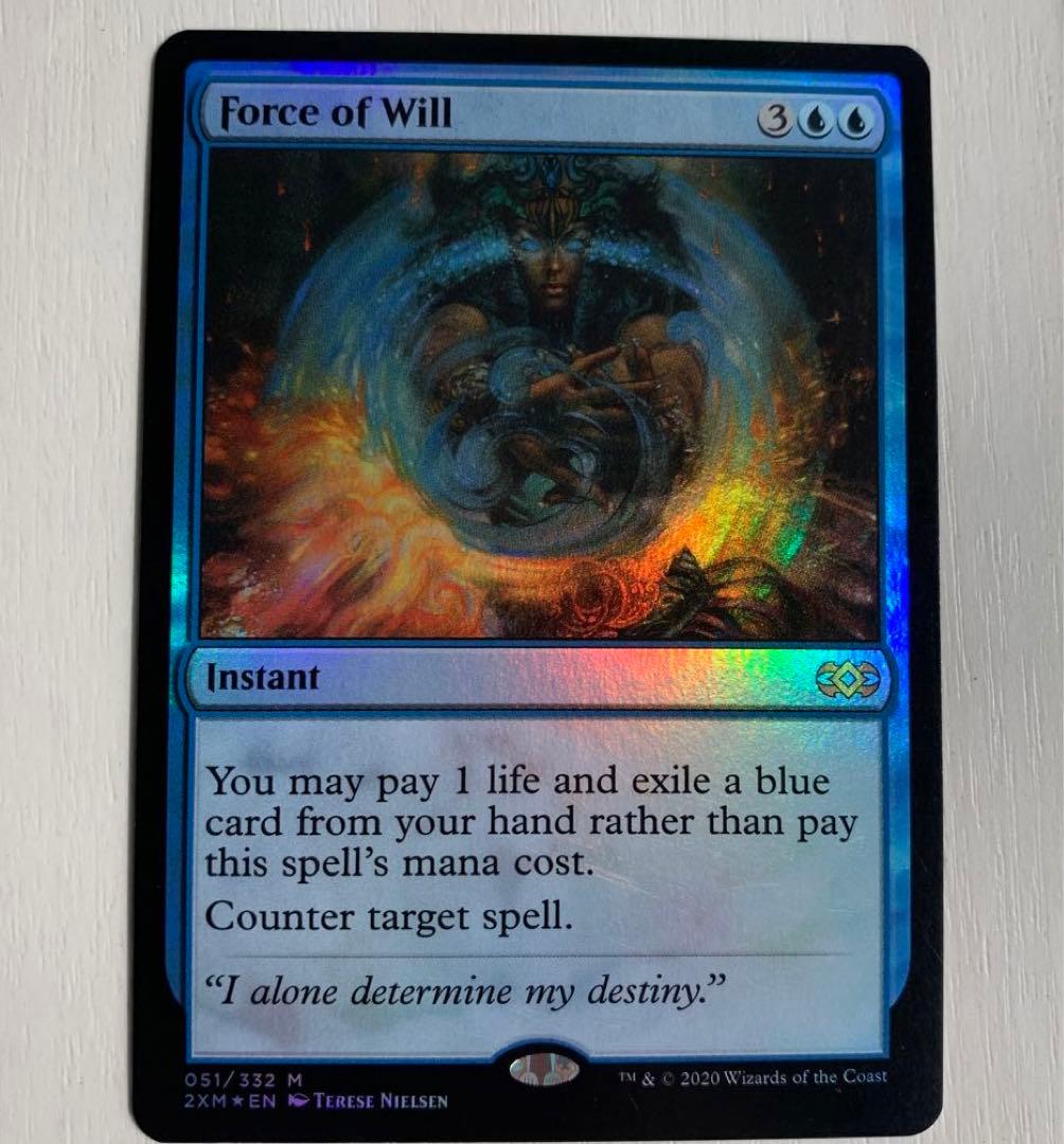 MTG 意志の力英語版FOIL