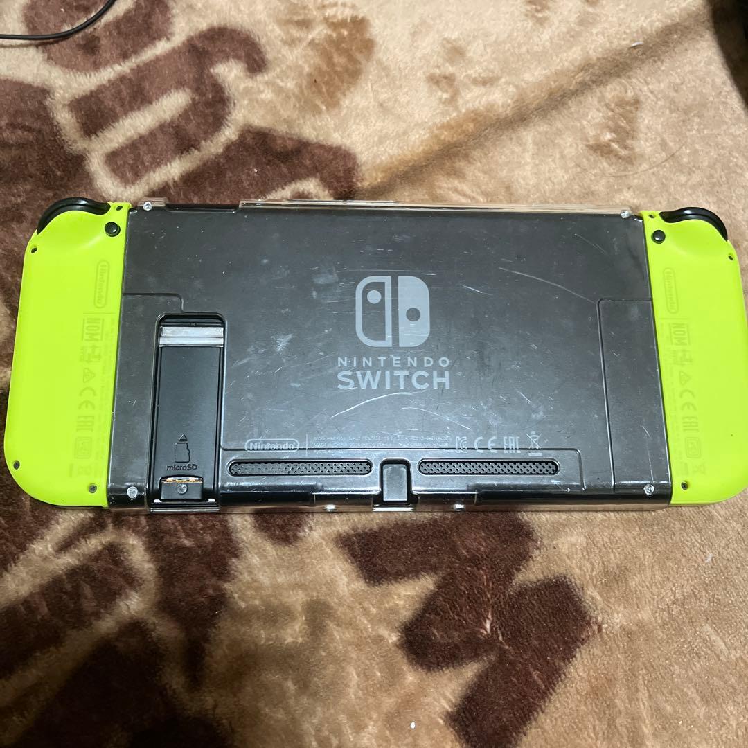 NintendoSwitch ネオンイエロー　本体　2018年度版　動作確認済