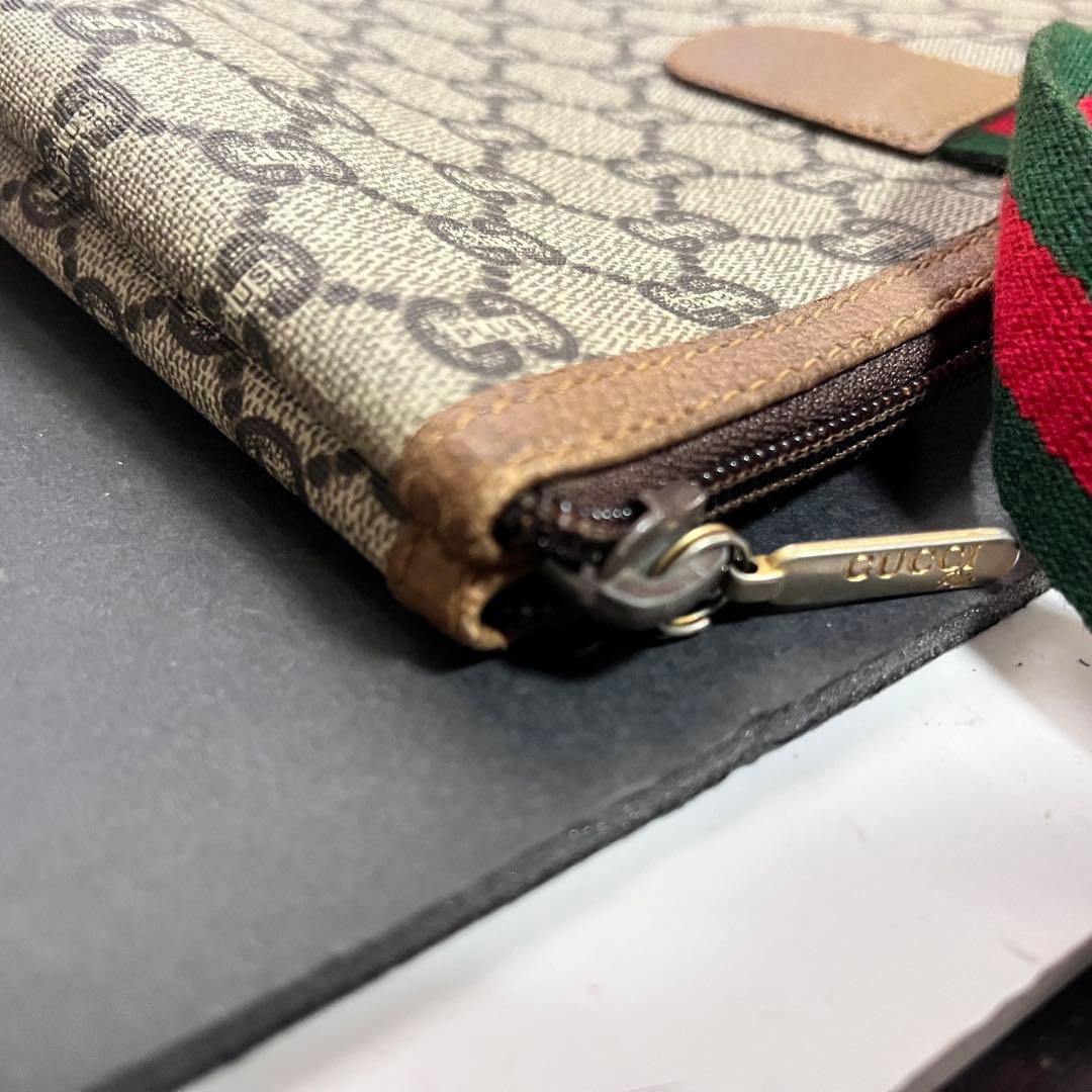 グッチ　グッチプラス　トートバッグ　シェリーライン　オールドグッチ　レア　gg