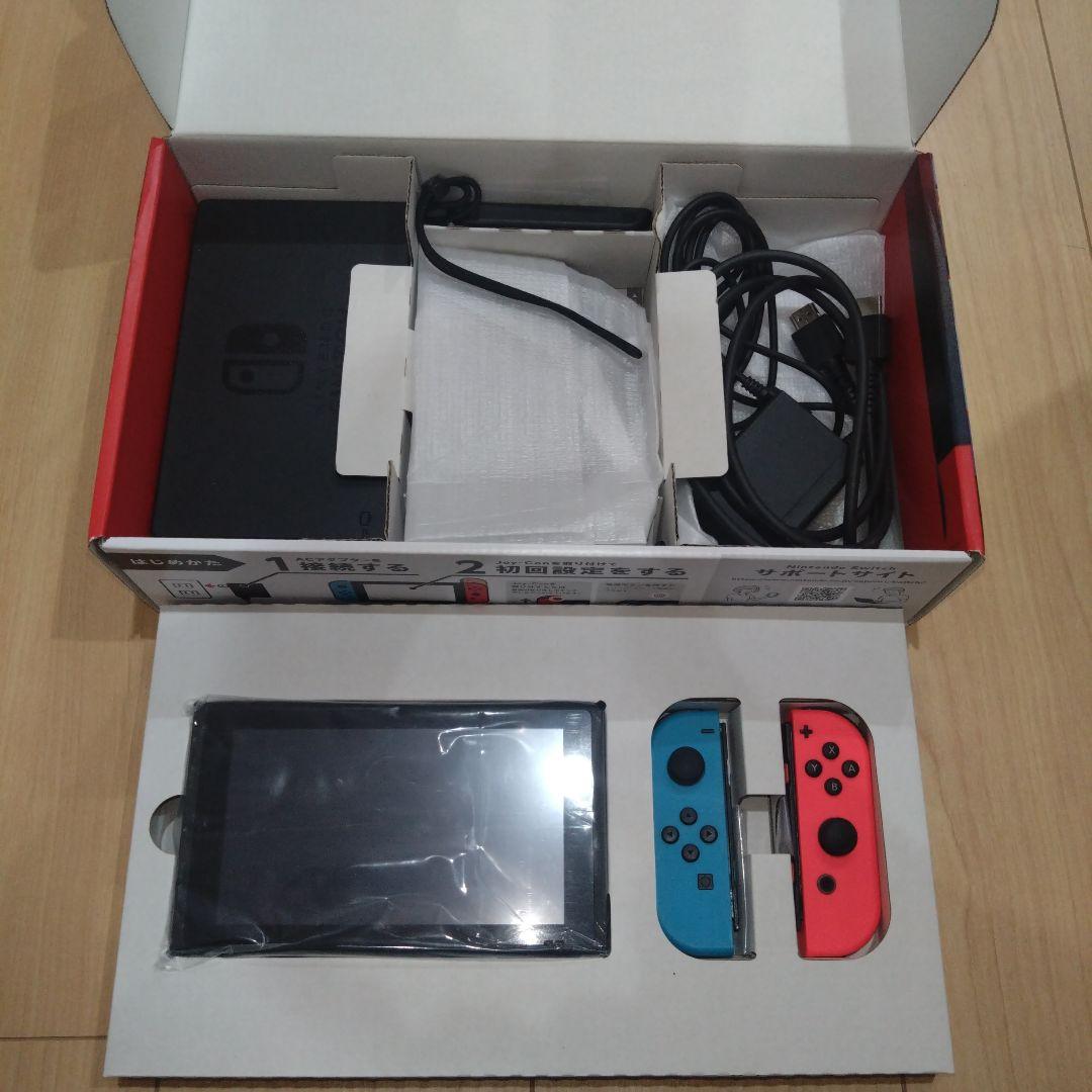 美品！Nintendo Switch Joy-Con ネオンブルー
