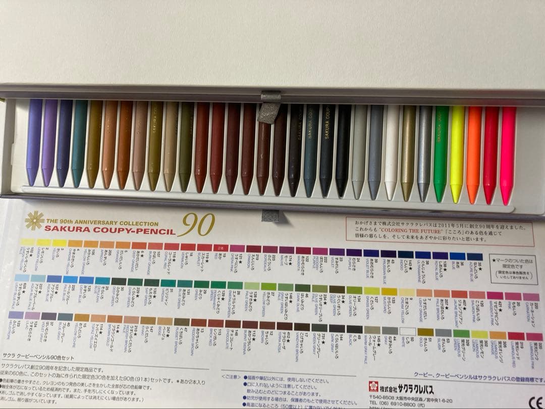 サクラクーピーペンシル 90周年記念限定セット - メルカリ