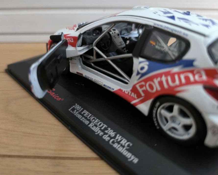 PEUGEOT プジョー206 WRC ミニカー 1/32