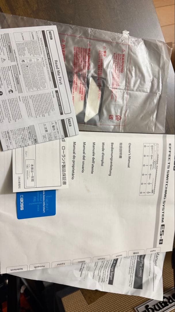 値下げ中 BOSS ES-8 EFFECTS SWITCHING SYSTEM