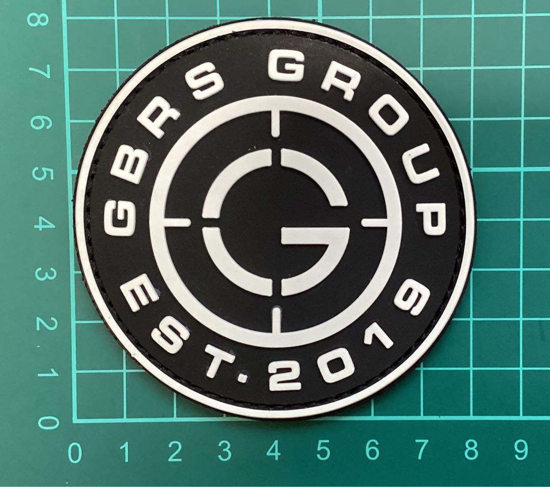 GBRS Group ガンマスター 蛍光ラバーパッチ ワッペン ベルクロ - メルカリ