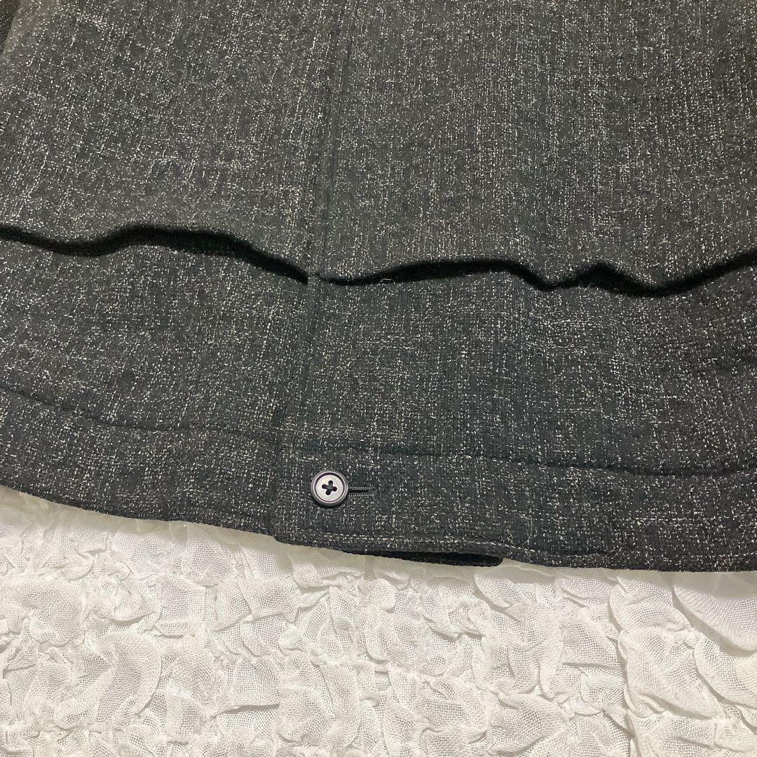 Y's for men【初期タグ】ブルゾン ツイード ジップ 黒 - メルカリ