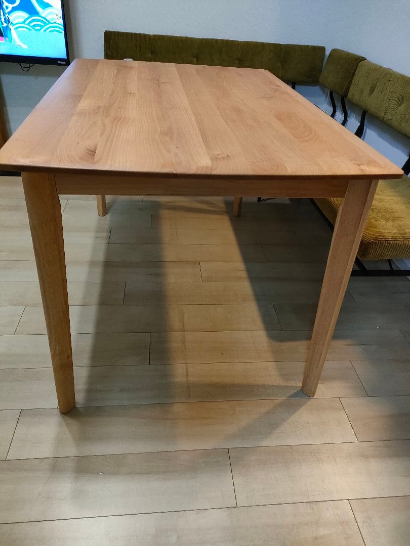 【セット販売】ニトリアルナスダイニングテーブル&ベンチ【テーブル単体の購入も可】