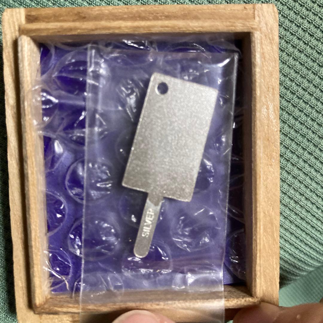 ガリガリ君 25周年記念 純銀製 シルバーアイススティック