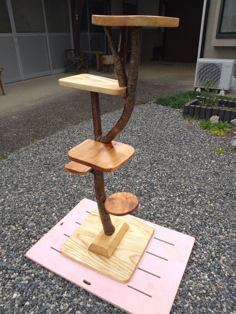木製キャットタワー 据え置き型 桜様専用❕