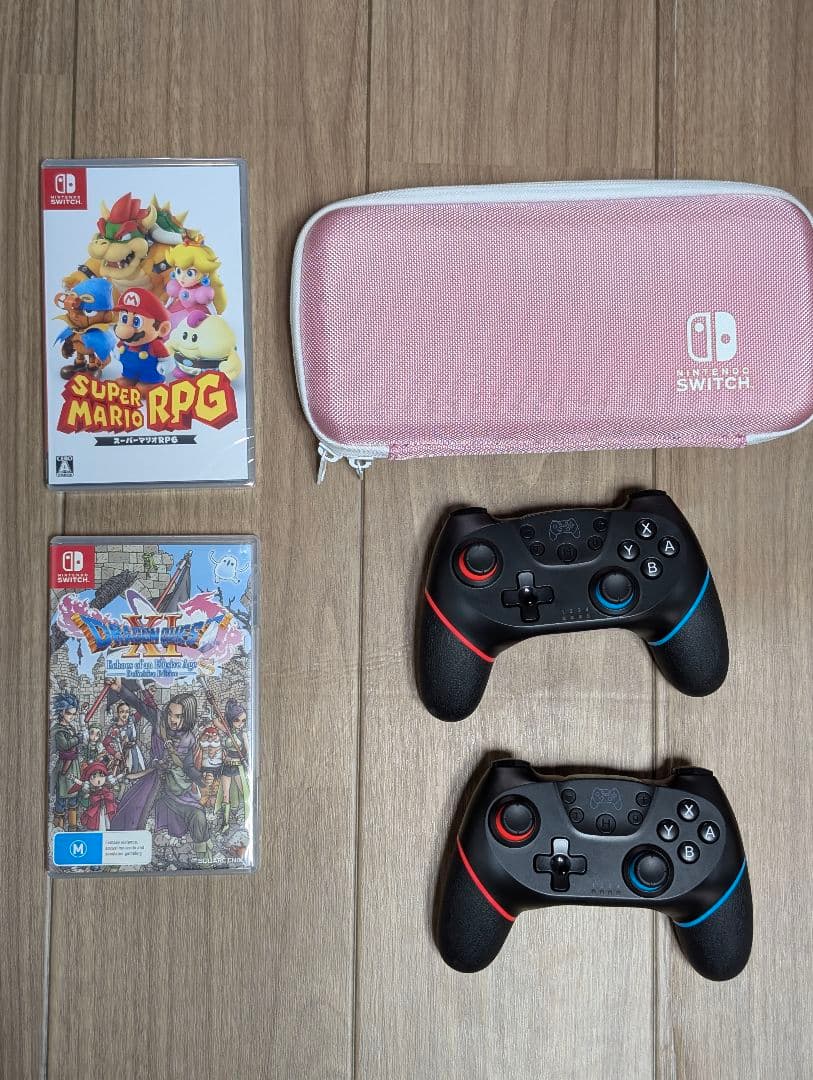 任天堂　Nintendo Switch DQ11 マリオRPG　マイクロSD