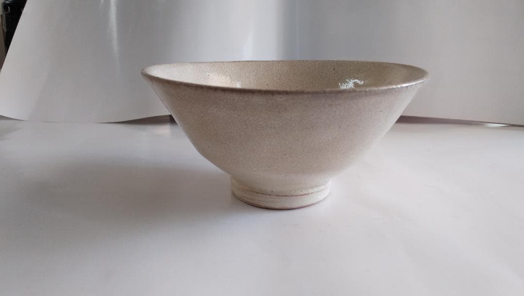 陳安窯 徐仙吉 ( 松山 ) 茶碗 銘『閑居』 前大徳 摩尼宗深 書付