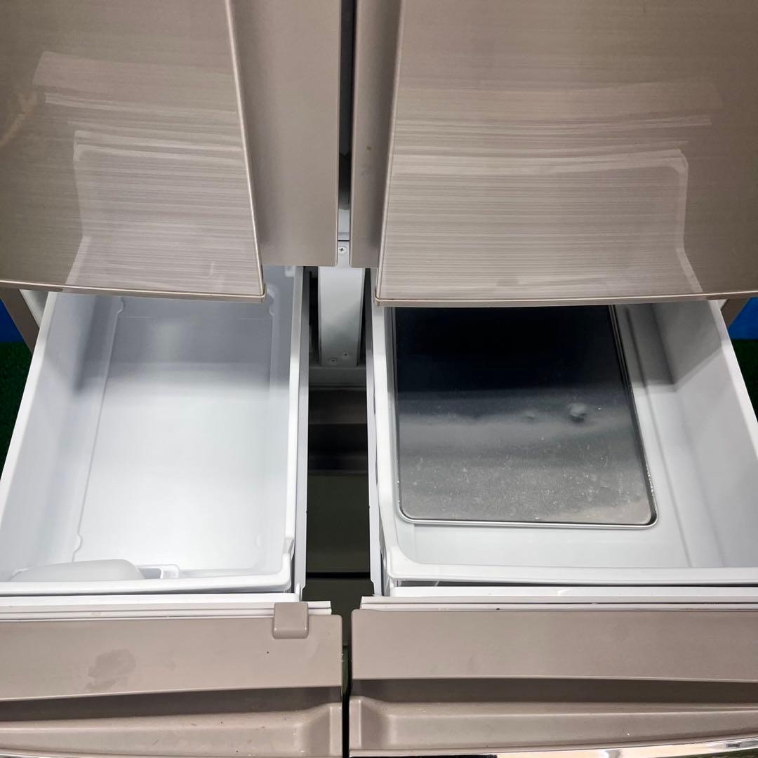 649 三菱 大型冷蔵庫 容量400L〜500L 自動製氷機付き 観音開き