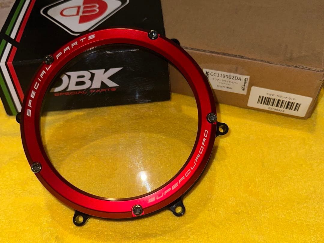 1199パニガーレ/S/R 用　ドゥカバイク製スケルトン/ビレットクラッチカバー