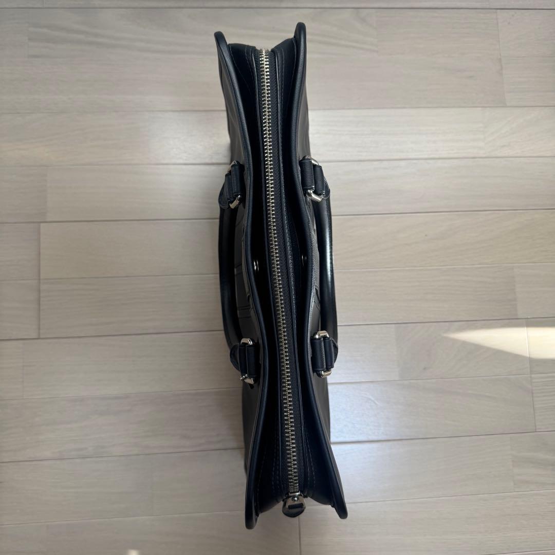 【COACH】レザービジネスバッグ 黒 ブラック