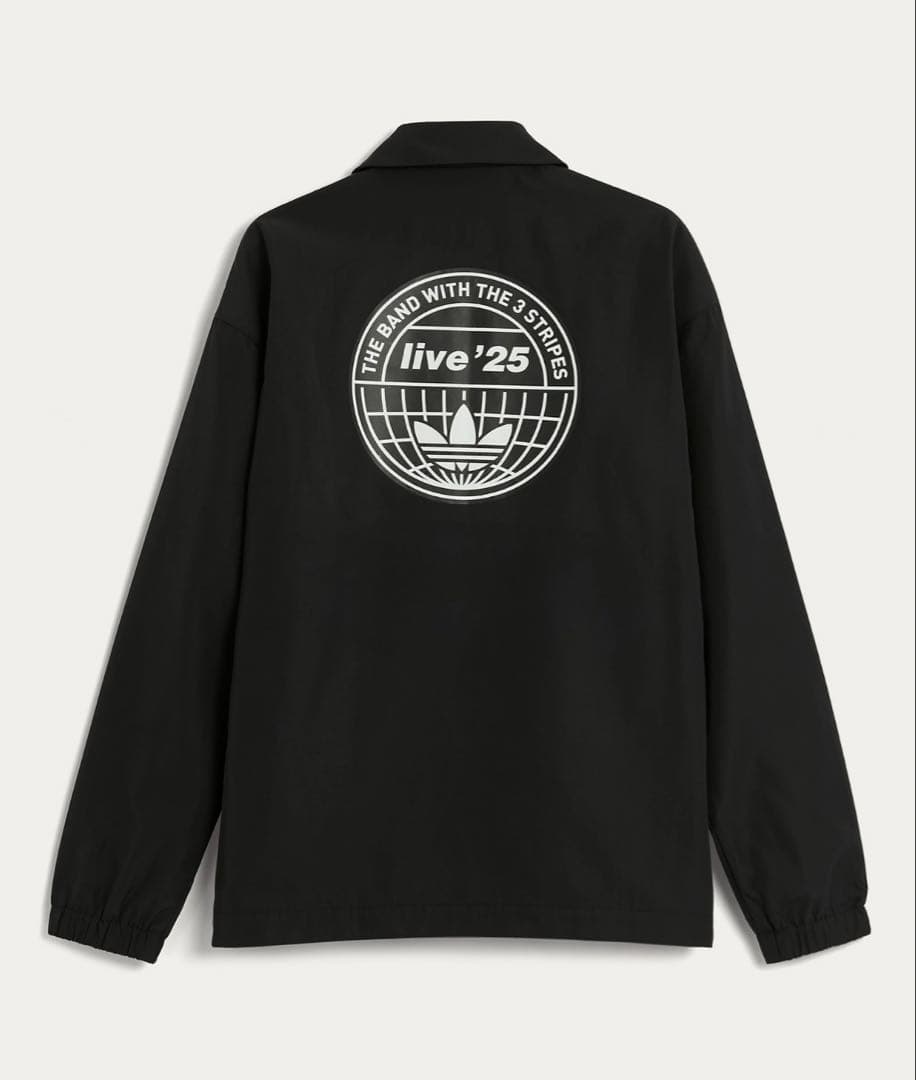 新品adidas originals × oasis コーチジャケット 黒2XL - メルカリ