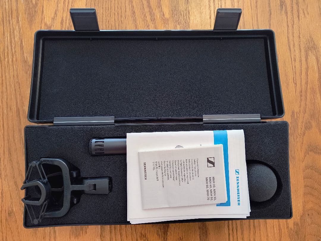 【極美品】SENNHEISER MKH 50-P48 狭指向性コンデンサーマイク