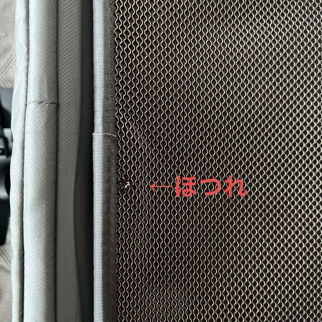 美品 83L 拡張フロントオープン キャリーケース ブラック 022564D2